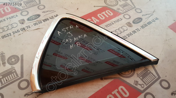 OPEL ASTRA J H.B SAĞ ARKA KELEBEK CAM ORJİNAL