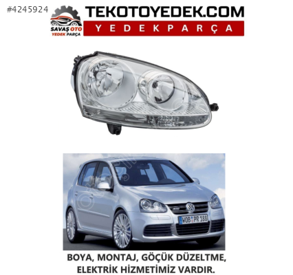 GOLF5-JETTA ÖN FAR SAĞ SOL 2004 2005 2006 2007 2008 2009 KAMPANYA