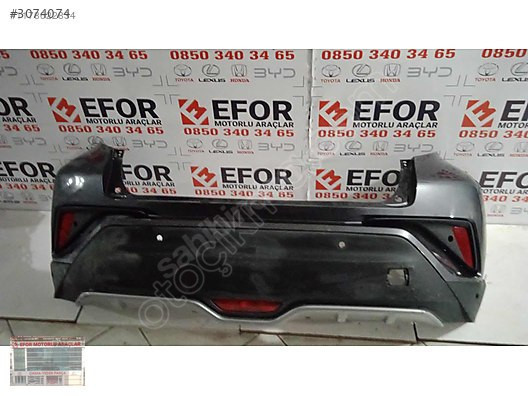 TOYOTA CHR ARKA TAMPON DOLU ORJİNAL ÇIKMA YEDEK PARÇA 16-23