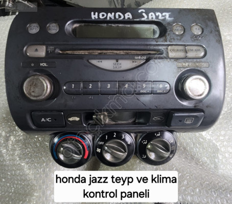 HONDA JAZZ TEYP VE KLİMA KONTROL PANELİ