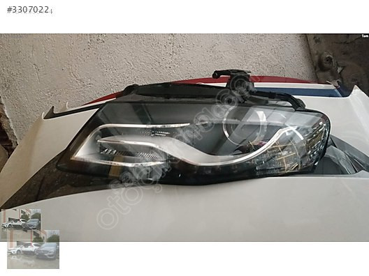 2011 AUDİ A4 ORJİNAL SAĞ FAR ÜNALLAR OTO YEDEK PARÇADA