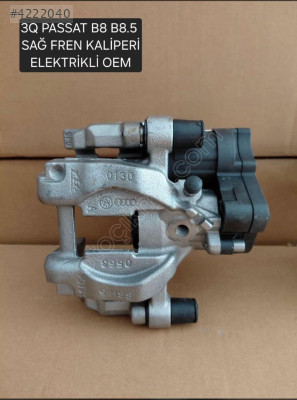 3Q0615424 FREN KALİPERİ SAĞ ARKA MOTORLU