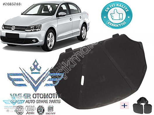 VW JETTA 2011-2014 ARASI KAPUT İZOLASYONU KEÇESİ 5C6863831G