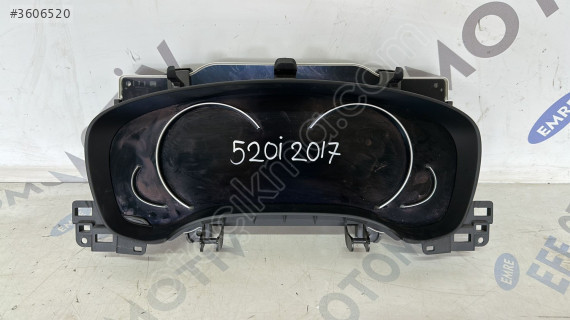 bmw 5.20i g30 2017 otomatik gösterge/km saati (son fiyat)