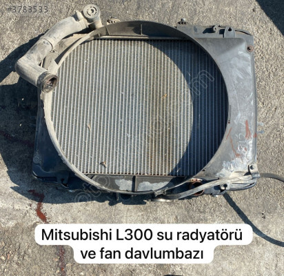 MİTSUBİSHİ L300 SU RADYATÖRÜ VE FAN DAVLUMBAZI        (XS1606S25)
