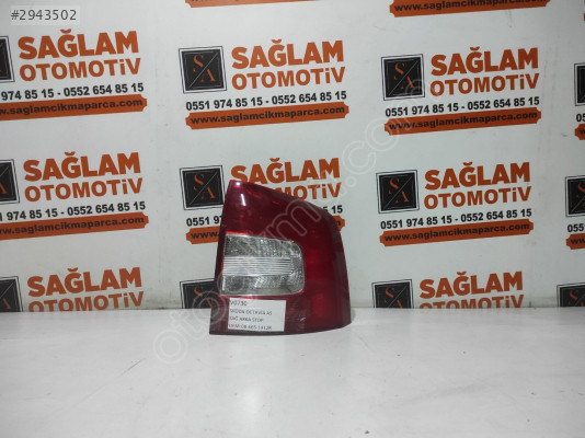 SKODA OCTAVİA A5 ÇIKMA  SAĞ ARKA STOP OEM; 08-665-1912R