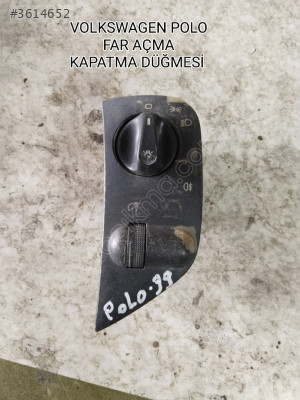 VOLKSWAGEN POLO İÇ AYDINLATMA AYAR VE FAR AÇMA KAPATMA DÜĞMELERİ