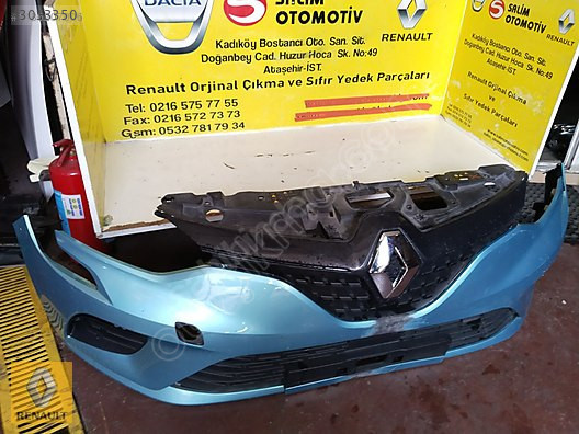 RENAULT CLİO 5 DOLU ÖN TAMPON CIKMA ORJINAL VE DİĞER PARCALAR
