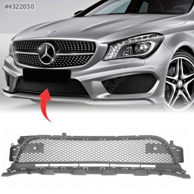 C117 W246 Amg Ön Tampon Orta Izgara Pdc Li 2014-2019 1178852122
