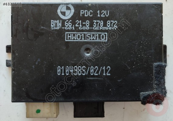 BMW E39 5 SERİ ECU PARKTRONİK SENSÖR MODÜLÜ 66.21-8370872