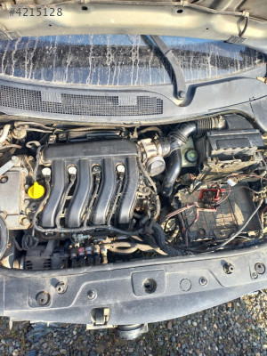 Scenic 2 - Megane 2 (1.6 16V) Benzinli Çıkma Motor