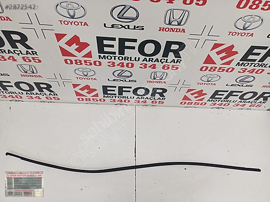 TOYOTA COROLLA SIFIR SAĞ SOL TAVAN ÇITASI 13-18 OEM:75555-02220