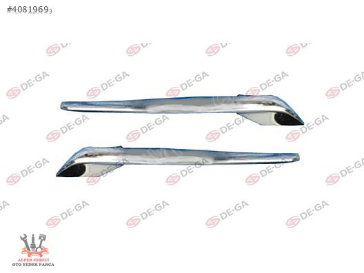 OPEL CROSSLAND X ÖN PANJUR KUŞAĞI.KROM. SET. 2016-2020