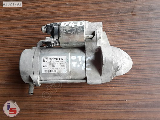 Toyota Corolla D4D Marş Motoru Çıkma Dinamo