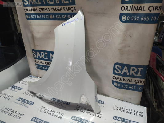 ÇIKMA RENAULT MEGANE 3 SOL ÖN ÇAMURLUK