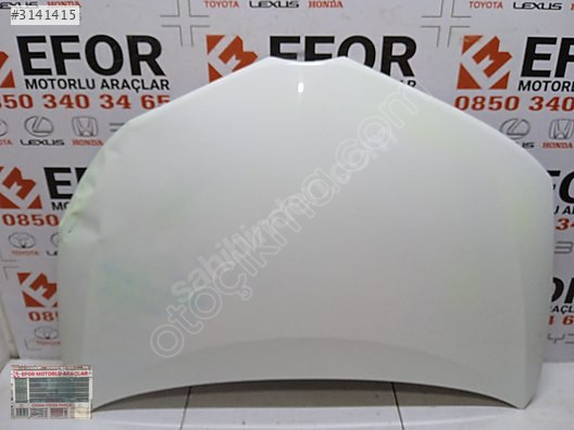 TOYOTA AURİS MOTOR KAPUTU ÇIKMA ORİJİNAL PARÇA 2013-2017