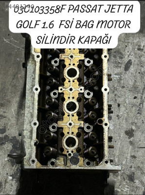 03C103358F TOURAN JETTA GOLF 1.6  FSİ BAG MOTOR SİLİNDİR KAPAĞI