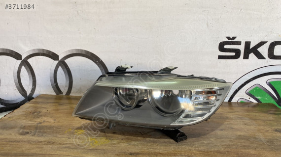 BMW E90 3 Serisi Sol Ön Far - Orjinal ve Hatasız