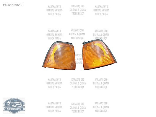 AUDİ 80 SAĞ SOL SİNYAL TAKIM KOMPLE ORJİNAL 893953049