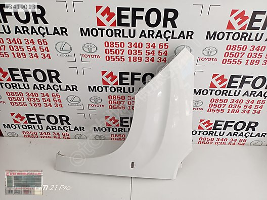TOYOTA PROACECITY ÖN SOL ÇAMURLUK ÇIKMA ORJİNAL YEDEK PARÇA