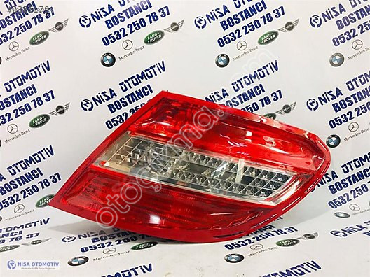W204 C180 Mercedes C Serisi Sağ Stop Ledli Makyajsız A20