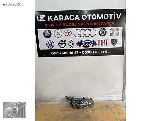 2019-2024 TOYOTA COROLLA LEDLİ ÇIKMA ORJİNAL SAĞ ÖN FAR