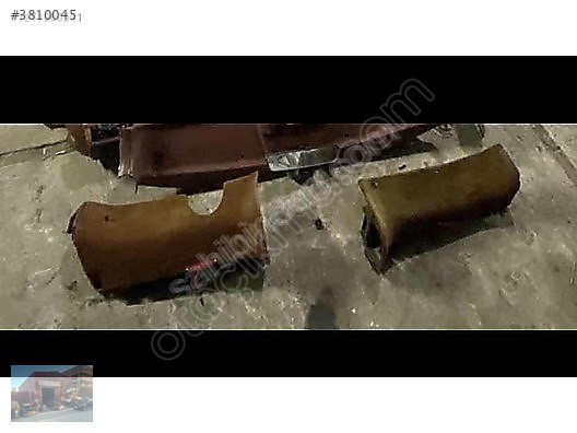 MERCEDES W126 ORJ. BORDO RENK TORPİDO ALT KAPLAMALARI SAĞ-SOL