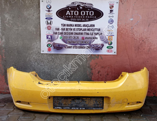 Clio Symbol Arka Tampon 2012 - 2016 Arası yan sanayi çıkma