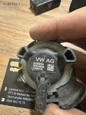 3Q0959354 VW AUDİ SEAT SKODA AİRBAG DARBE SENSÖRÜ 3AA959354