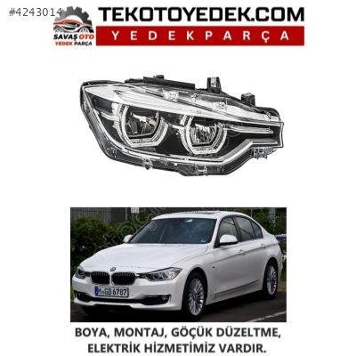 BMW 3 SERISI F30 LCI ÖN FAR SAĞ SOL 2015 VE ÜZERİ KAMPANYA
