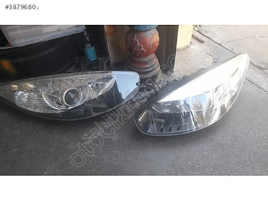 Renault Fluence İçin Sağ ve Sol Mercekli Far Seti
