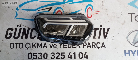 RENAULT DUSTER 2  2022 SAĞ ÖN FAR ORJİNAL ÇIKMA
