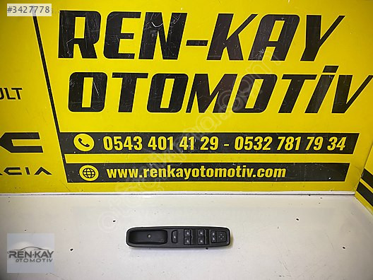 DACİA SANDERO STEPWAY SOL ÖN KAPI KONTROL DÜĞMELERİ ORJ RENKAY