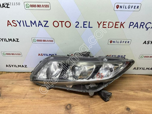 HONDA CİVİC FB7 SOL FAR ORJİNAL DÜZ TİP
