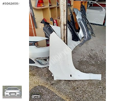 Peugeot rifter sağ ön çamurluk