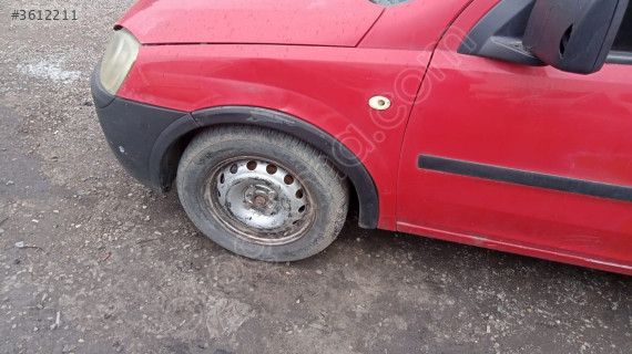 Opel combo c sol ön çamurluk yedek parça