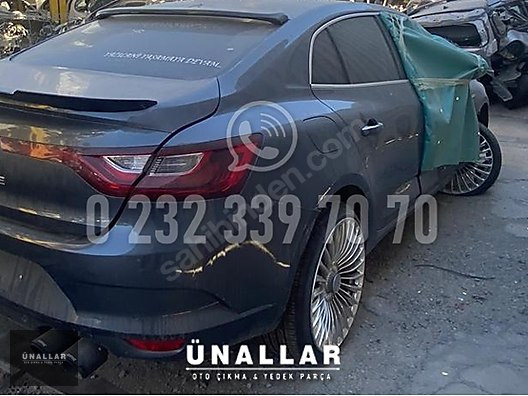 RENAULT MEGANE 4 SAĞ ARKA ÇAMURLUK | ÜNALLAR OTO ÇIKMA |