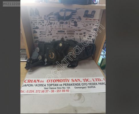 Orjinal Çıkma Honda Civic LEDSİZ SAĞ FAR 20162021 33100-TET-H01,