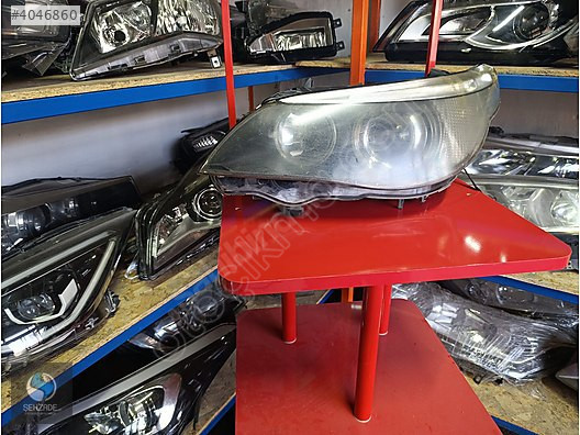BMW E60 ÇİFT BEYİNLİ SOL FAR ÇIKMA ORJİNAL