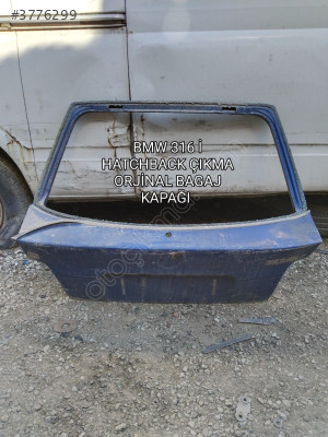 BMW E36 HATCHBACK ÇIKMA ORJİNAL BAGAJ KAPAĞI