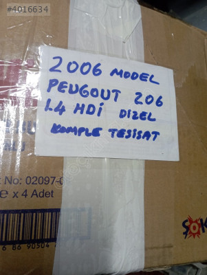 PEUGEOT 206 1.4 HDİ DİZEL