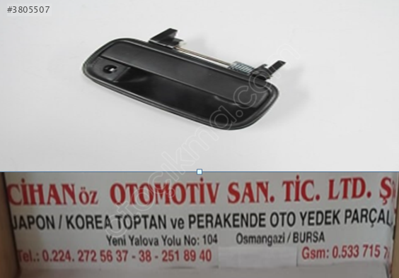 TOYOTA HILUX-LN145 KAPI KOL DIŞ ARKA SAĞ-SOL 2002-2005