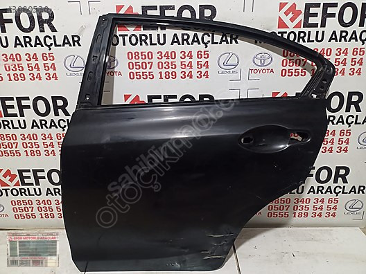 HONDA CIVIC FB7 ORJİNAL ÇIKMA SOL ARKA KAPI 12-15