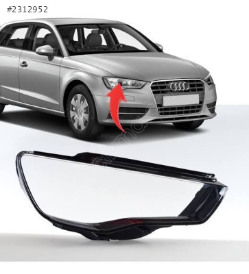 AUDİ A3 12-15 SAĞ FAR CAMI