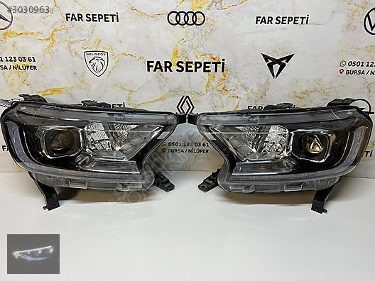 FORD RANGER LED SAĞ VE SOL TAKIM FAR ORJİNAL HATASIZ