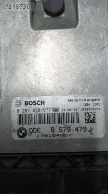 0281030977 BMW F20 F30 MOTOR BEYNİ 0 281 030 977 - 8579479 ÇIKMA