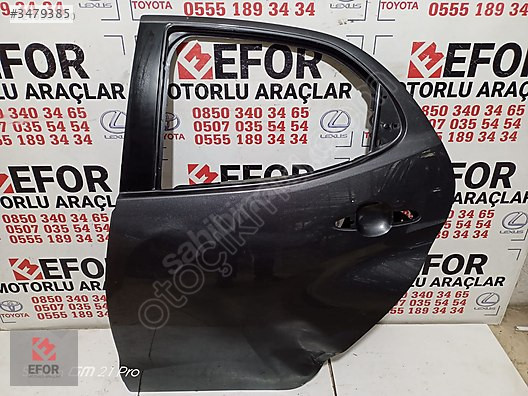 TOYOTA YARİS SOL ARKA KAPI ÇIKMA ORİJİNAL PARÇA 2020-2024
