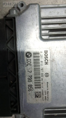 BMW 7 E65 3.0 DİESEL MOTOR BEYNİ 7799856-0281012707 ÇIKMA SAĞLAM