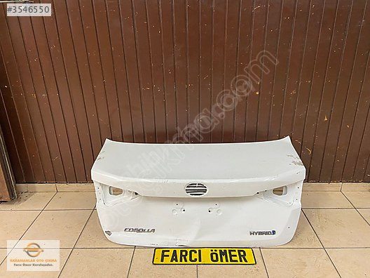 TOYOTA COROLLA ARKA BAGAJ KAPAĞI