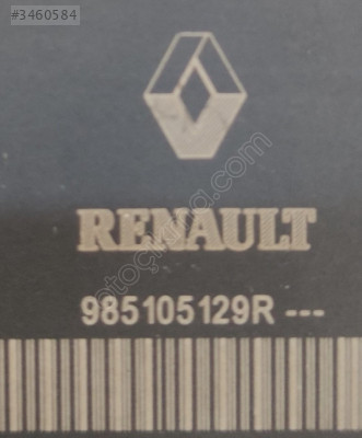 DACİA DUSTER 2015 MODEL AİRBAG BEYNİ 985105129R--